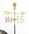 American American Carousel Horse Form Gilt and Ebonized Metal Weathervane For Sale - Image 3 of 8