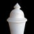 Hand-Carved White Marble Vase, 28 Inches Tall, Late 20th Century For Sale In New York - Image 6 of 16
