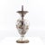 Late 20th Century Ornate Bronze and Ceramic White Vase For Sale - Image 5 of 8