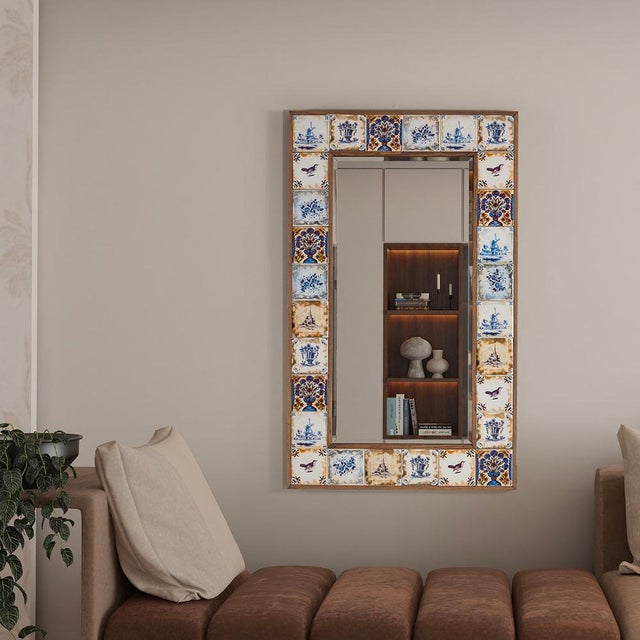 April Decorative Wall Mirror For Sale - Image 4 of 6