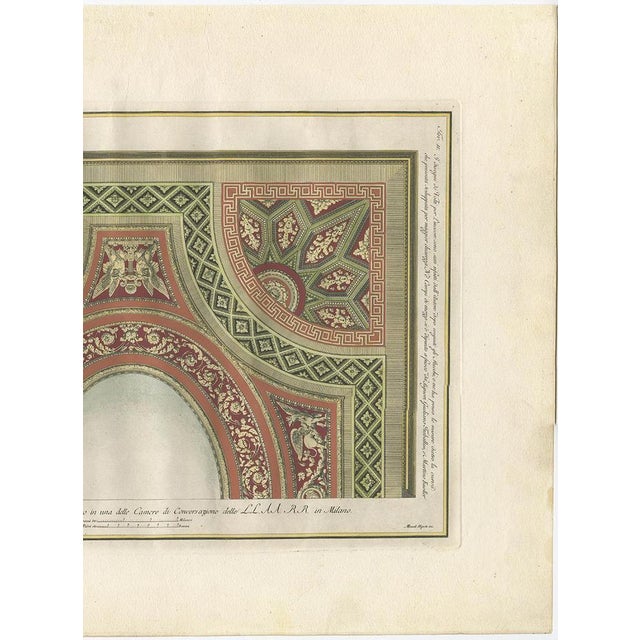 Albertolli, Ornaments Tav. II, 1782, Paper For Sale - Image 3 of 5
