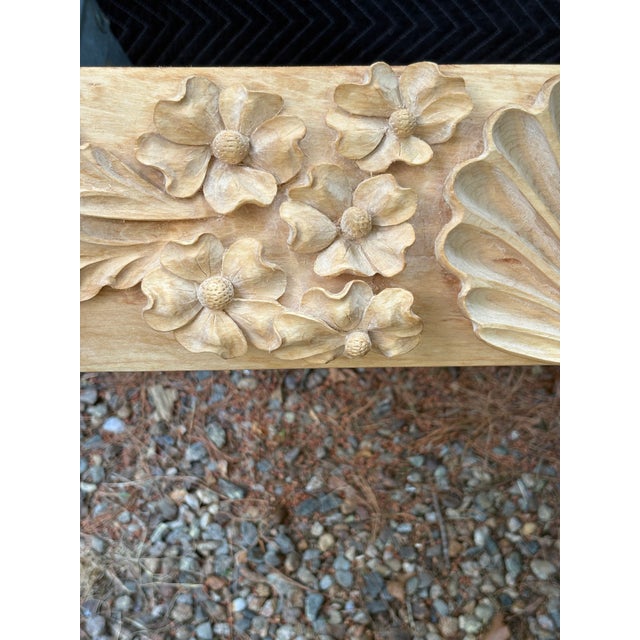 Hand Carved Mantle For Sale - Image 10 of 17