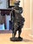 Antique 25” Signed French Bronze Sculpture the Landsknecht by Albert-Ernest Carrier Belleuse For Sale - Image 11 of 13