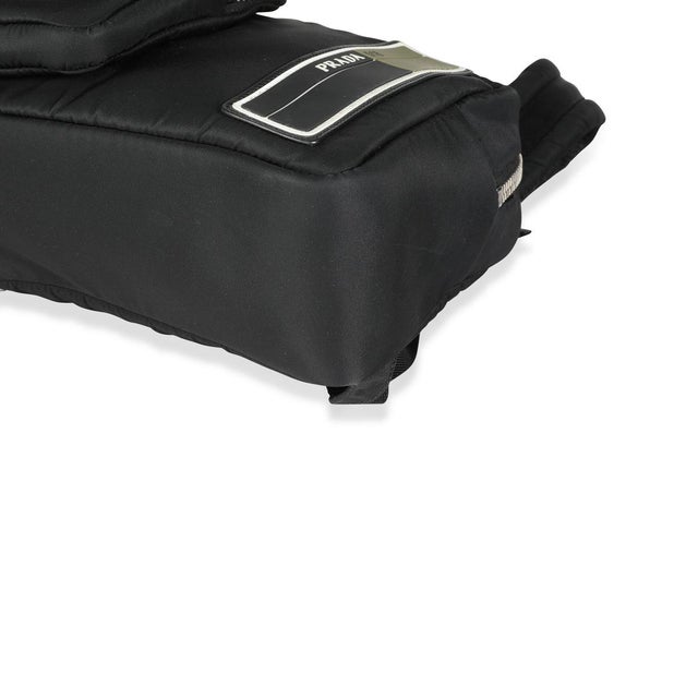 Black Tessuto Pocket Nylon Technical Backpack For Sale In New York - Image 6 of 6
