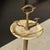 Antique marble and brass ashtray on a stand. Total height 74cm; Diameter: 17cm; Weight 3kg. Beautiful details on the...