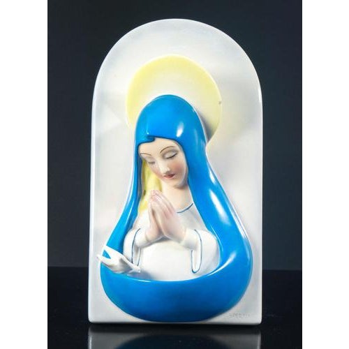 Ceramic Holy Water Stoup by Pietro Spertini for Lenci For Sale - Image 11 of 18