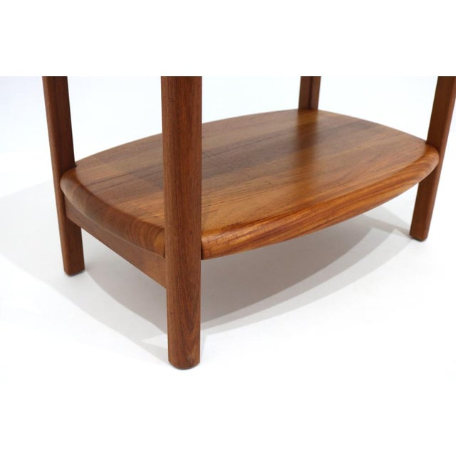 Mid-Century Danish Teak Bedside Table from Salling Stolefabrik, Denmark, 1960s For Sale - Image 9 of 15