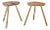 1940s Vintage Swedish Stools - a Pair For Sale