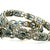 Metal Vintage Indian Sapphire and Diamond Bracelet Set, Silver and 14k Gold, Circa 1950, 2 Pieces For Sale - Image 7 of 9