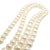 White Mikimoto Yellow Gold Pearl Double Strand Graduated 17" Princess Necklace For Sale - Image 8 of 11