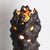 Reclaimed Yakisugi Wood Table Lamp - Volcano Lamp | Melting Series by Gabor Gobi For Sale - Image 9 of 10