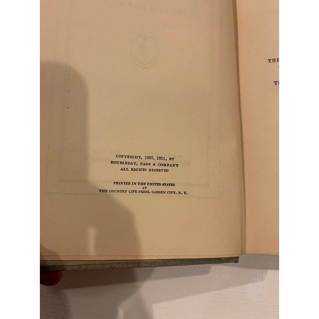 Embossed Linen Decor Joseph Conrad Complete Works 1926 Full S/ 26 Tall Ship For Sale - Image 4 of 10