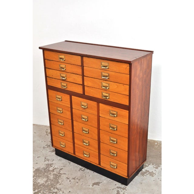 Vintage Mahogany Chest of Drawers, 1950s For Sale - Image 6 of 12
