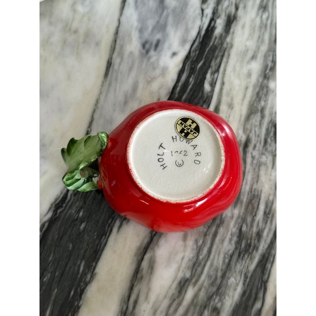 American 1962 Holt Howard Tomato Motif Tea & Snack Serving Set - 11 Pieces For Sale - Image 3 of 12