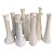 Group of Misc. Milk Glass Vases For Sale