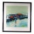 1980s Mid-Century Italian Nicola Simbari "Sorrento" Oversized Signed Limited Edition Serigraph — Framed For Sale