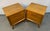 Mid 20th Century Unique Mid-Century Nightstands With Sculpted Pulls, A Pair For Sale - Image 5 of 10