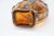 Late 20th Century 1960 Moroccan Amber Glass Perfume Bottle by Berber Tribes For Sale - Image 5 of 8