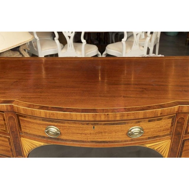 George III Style Mahogany Sideboard, Hand-Crafted, England, Circa 1800 For Sale In West Palm - Image 6 of 12