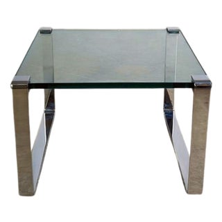 Coffee Table in Glass from Draenert For Sale