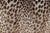 Custom high-end designer lumbar pillow cover in leopard print cut velvet fabric. Pattern on front, solid coordinating...