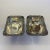 Ellis & Co. Vintage Ellis Barker English Silver Plate Cobalt Glass Salt Cellars - a Pair For Sale - Image 4 of 10