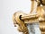 Early 20th Century French Baroque Style Giltwood Lantern with Carved Volutes and Textured Glass For Sale - Image 10 of 11
