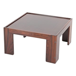 Square Coffee Table attributed to Afra and Tobia Scarpa for Cassina, Italy, 1965 For Sale