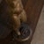 Console Table with Gilded Carved Cherubs and Green Alpine Marble Top For Sale - Image 5 of 9