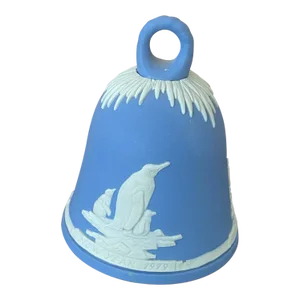 Vintage Wedgwood Blue Bell WithPenguins - New Year 1979