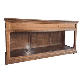 Vintage Display Cabinet in Oak, 1920s For Sale