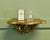 French Gilt Console Mirror with Matching Shelf, 1970, Set of 2 For Sale - Image 4 of 8