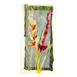 Maria Donata Papadia, Ixia, Mixed Media Paper Collage For Sale