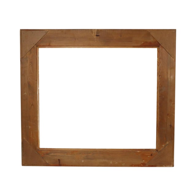 Large Baroque-Style Gilt Wooden Frame For Sale - Image 16 of 17