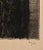 Early 20th Century Vintage French Black and White Landscape Etching on Paper With Mat For Sale - Image 5 of 5