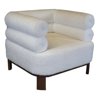 Brigette Romanek for Mitchell Gold + Bob Williams Art Deco Modern Lucy Armchair For Sale