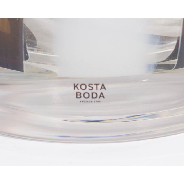 Kosta Boda Ludvig Löfgren Kosta Boda Cabana Glass Vase For Sale - Image 4 of 6