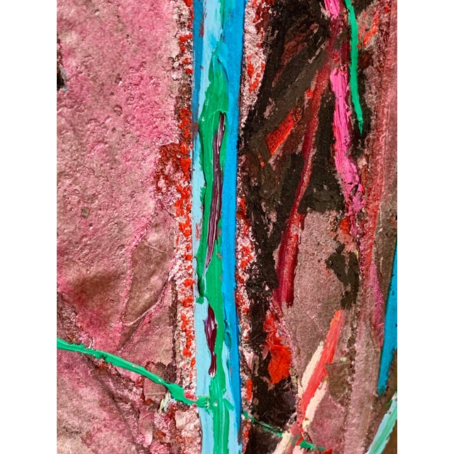 D. 1982 Terence La Noue Large Post Modern Painting Titled "Havasu Iv" For Sale - Image 9 of 13