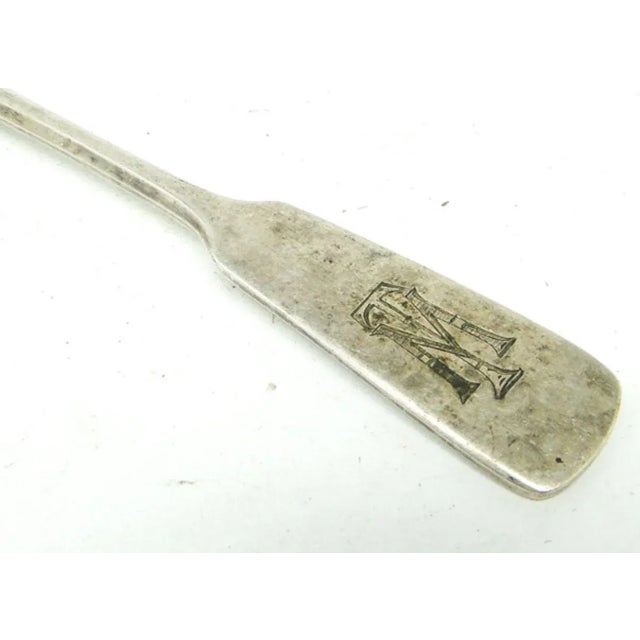 Art Nouveau Fish Knife by Fraget, 1900s For Sale - Image 4 of 5