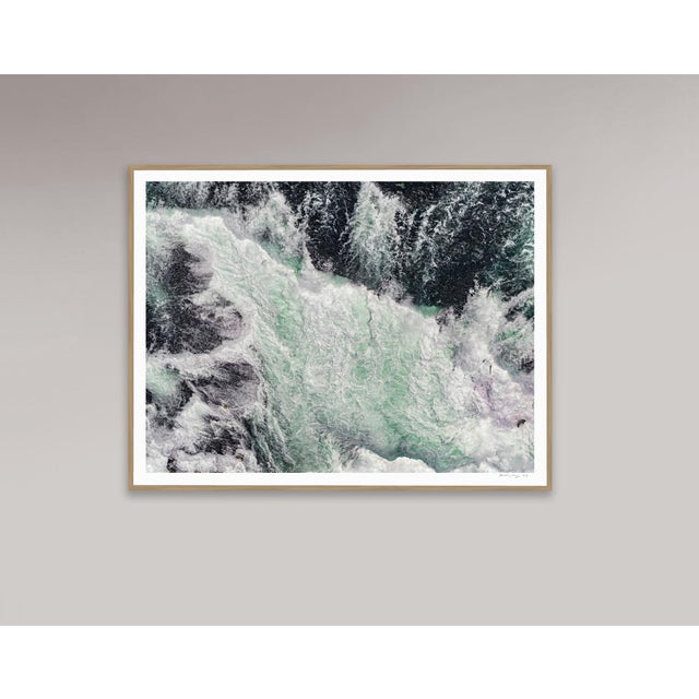 "AV_Rhine_Falls_008" Contemporary Aerial View Limited Edition Photograph by Bernhard Lang For Sale - Image 6 of 7