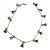 Vintage Handcrafted Brass Bell Garland on Rope For Sale