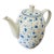 Vintage Arzberg Porcelain Teapot – Blaublüten (Blue Blossom) – Designed by Dr. Hermann Gretsch – German Mid-Century Porcelain For Sale