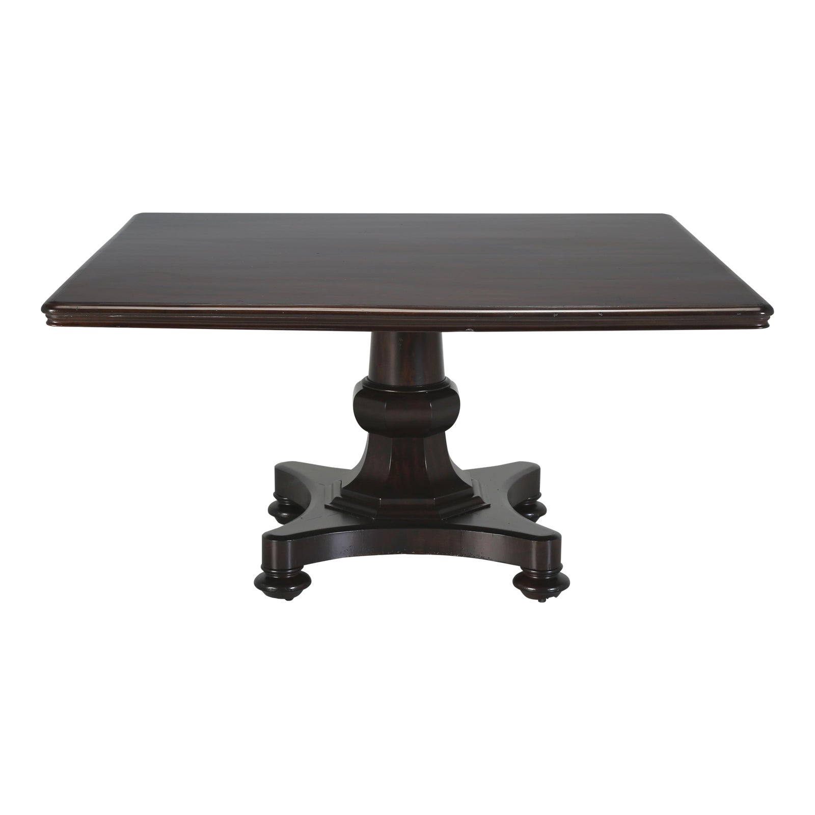 Antique English Mahogany Kitchen Table Restored and Seats (8