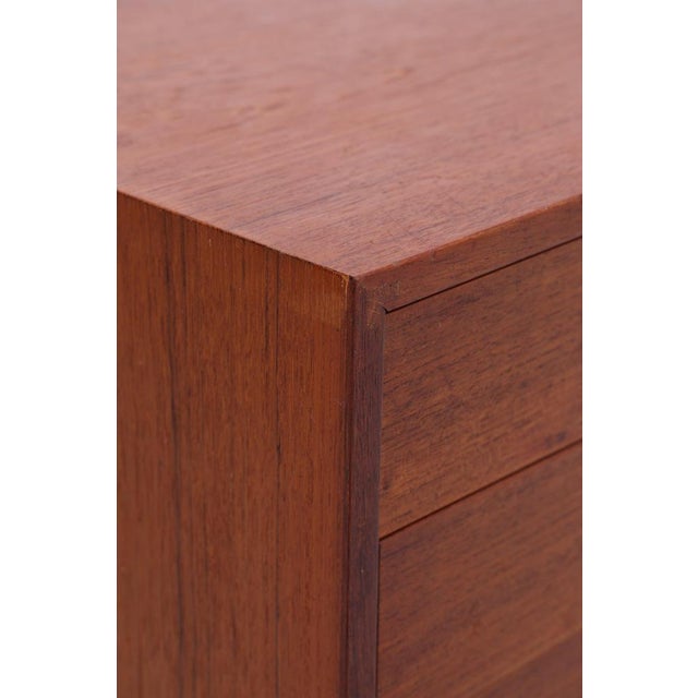 Wood Vintage Teak Chest of Drawers, 1960s For Sale - Image 7 of 13