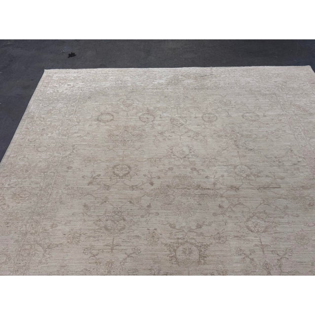 Textile 9ft 10in × 14ft 5in Gallery Ephesus Oushak Area Rug in Taupe Tones For Sale - Image 7 of 12