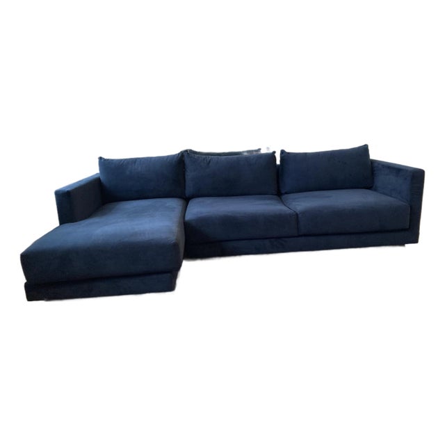 West Elm Melbourne Contemporary Sectional For Sale