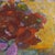 'Still Life of Poppies', Mid-Century, American School Expressionist Floral Oil For Sale - Image 4 of 11