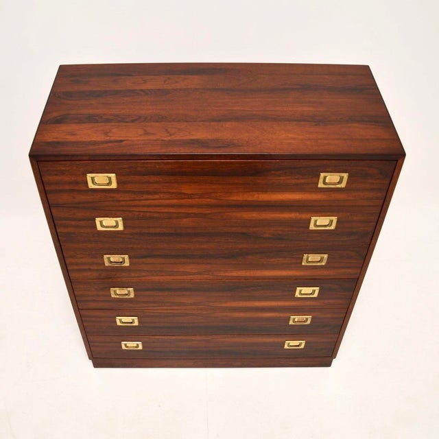 Wood Vintage Danish Chest of Drawers, 1960 For Sale - Image 7 of 13