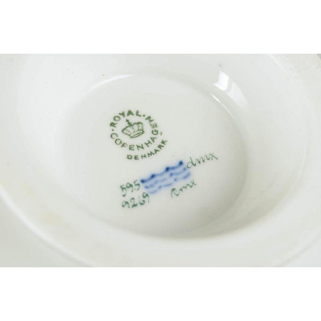 Porcelain Golden Basket Compotes from Royal Copenhagen, 1980s, Set of 2 For Sale - Image 4 of 5