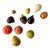 Vintage Stone Fruit- 11 Pieces For Sale